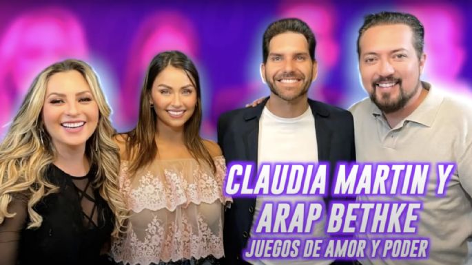 ¿De qué trata 'Juegos de amor y poder'? Claudia Martin y Arap Bethke | Café Globo"
