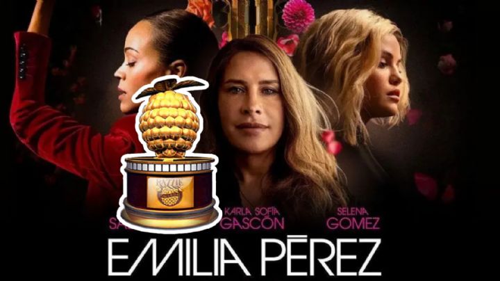 ¿Emilia Pérez fue la peor película del 2025?, esto dice la lista de ganadores de los Premios Razzie
