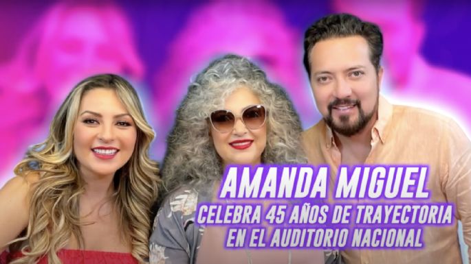 ¿Cómo celebrará sus 45 años de carrera Amanda Miguel? | Café Globo