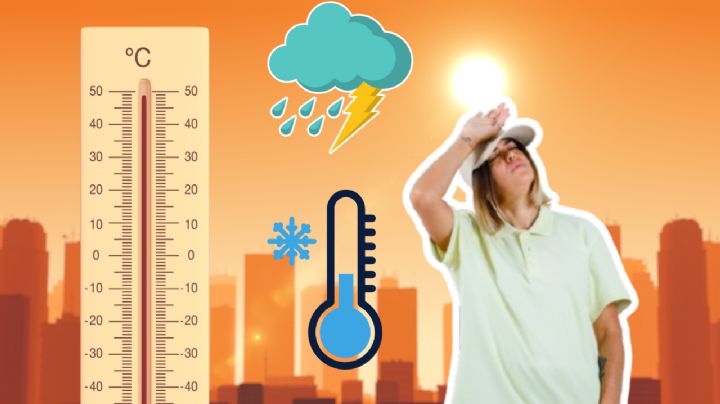 Clima en México: Pronóstico de la semana; estados con frío, lluvias y calor