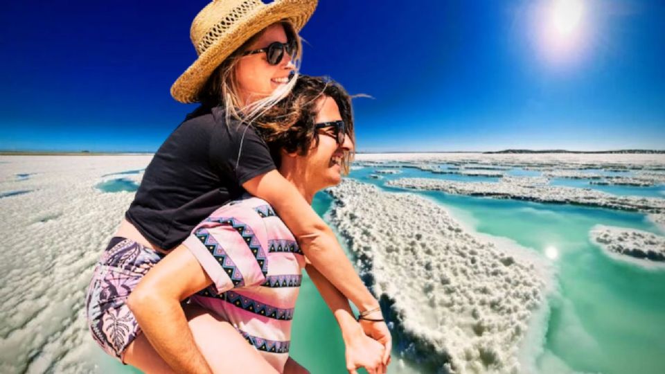 La playa de México donde puedes flotar por horas y relajarte al máximo.