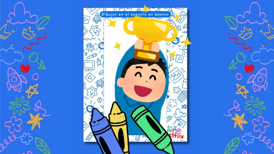 Así puedes participar en el Concurso para que tu dibujo sea la portada de una película en streaming.