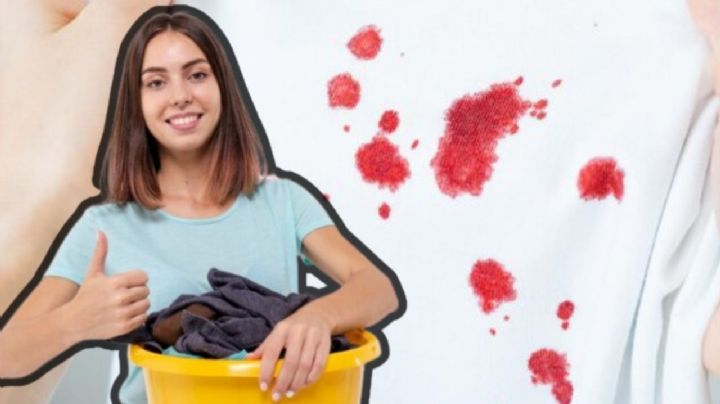 El truco para quitar las manchas de sangre de la ropa