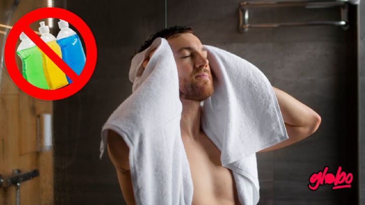 ¿Qué te pasa si te bañas con jabón para lavar trastes?