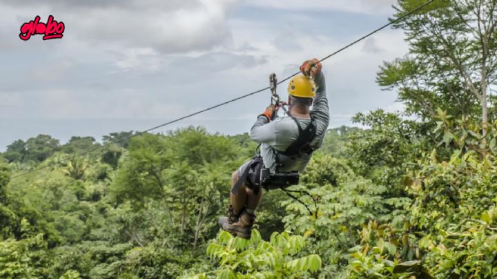 El Pueblo Mágico de Chihuahua con un tirolesas para volar por los aires a 400 metros con amigos