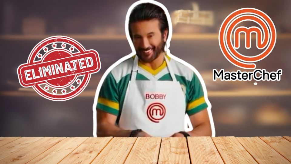MasterChef Celebrity 2025 conoce a Bobby Larios, el quinto eliminado de la competencia.