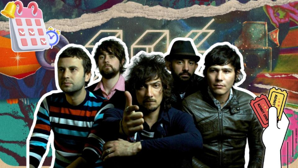 Zoé en el Estadio GNP de la CDMX, el concierto que debes ver sí o sí este 2025.