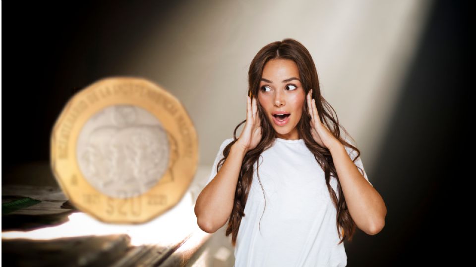 Esta moneda de $20 cuesta más de 2.5 millones de pesos, ¿la tienes?