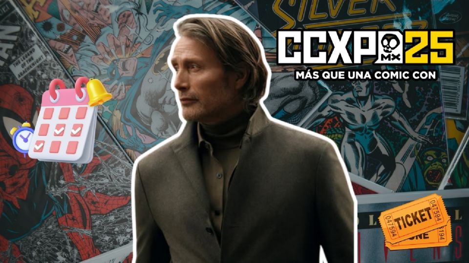 CCXP México 2025 estas son todas las sorpresas que podrás ver en la convención.