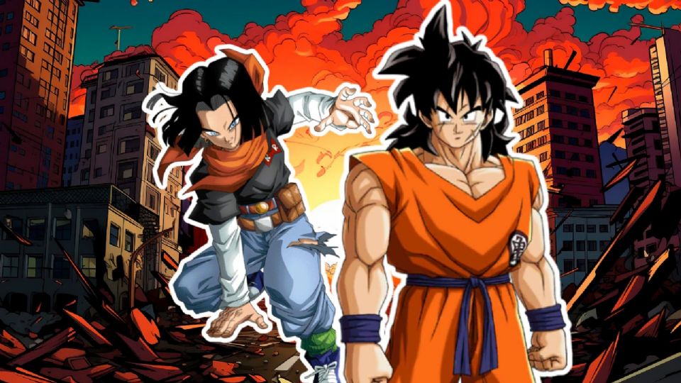 Así luciría la fusión de Androide 17 y Yamcha de Dragon Ball según la Inteligencia Artificial.