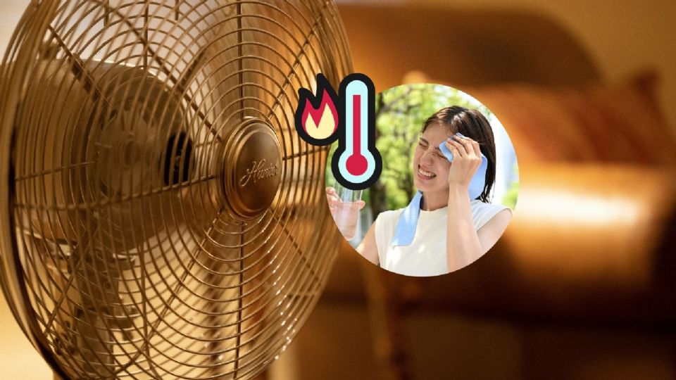 ¿Calor? Cómo hacer más fresco el aire del ventilador.
