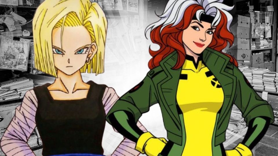 La increíble fusión entre Androide 18 y Rogue.