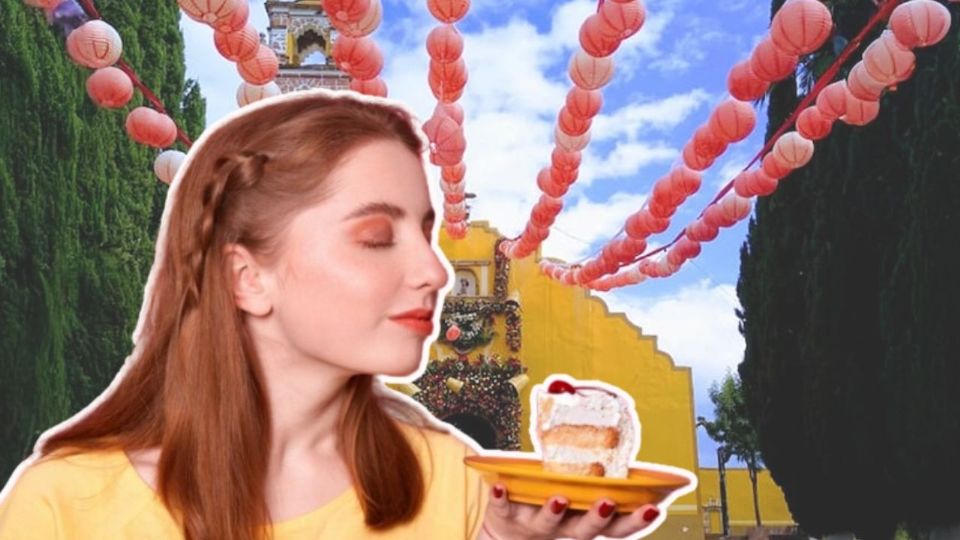 San Sebastián Tenochtitlán, el Pueblo Mágico que conquistó al mundo con su pastel gigante.
