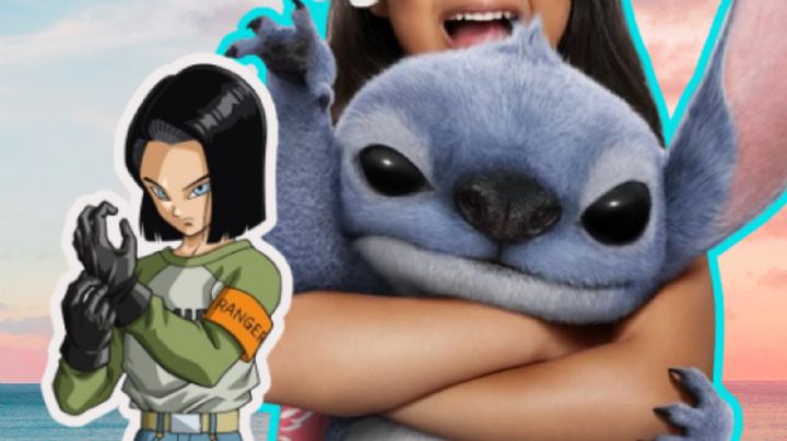 Así luciría la fusión de 'Stitch' y 'Androide 17' de “Dragon Ball Z”, según la Inteligencia Artificial