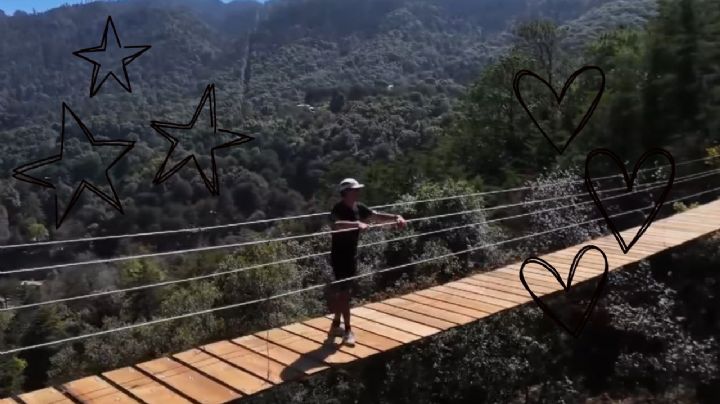 El Pueblo Mágico de Hidalgo con un puente colgante extremo para conocer con amigos
