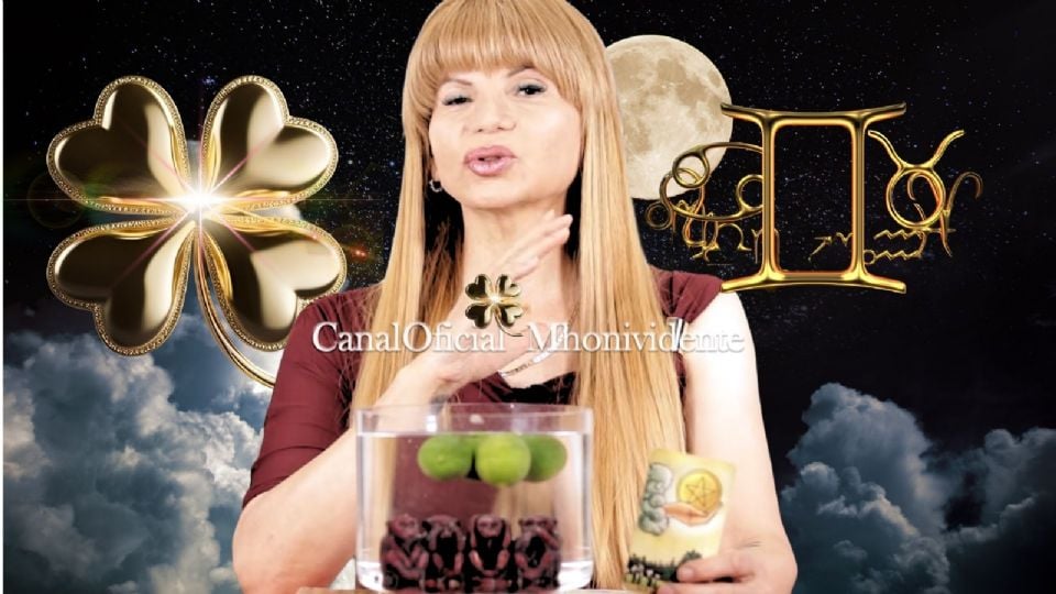 Horóscopo Mhoni Vidente HOY, Martes 27 de Mayo 2025: Predicciones del tarot con Súper Luna Nueva en Géminis.