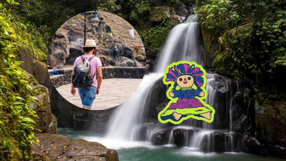 Conoce el pueblo mágico con cascada cerca de Ciudad de México.
