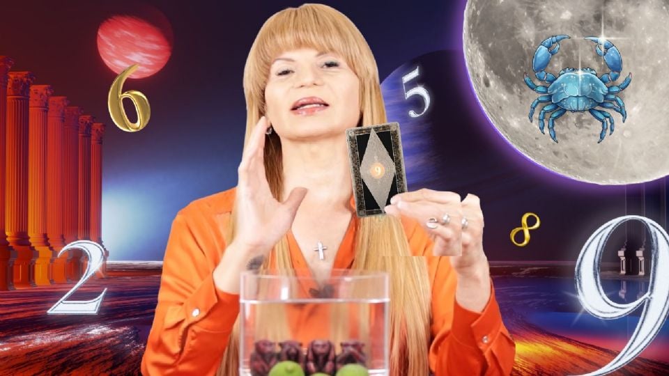 Horóscopo Mhoni Vidente HOY, Jueves 29 de Mayo 2025: Tarot y Número de la Suerte con Luna en Cáncer.