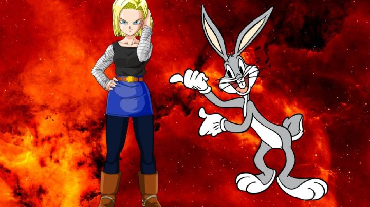 Así luciría la fusión de Androide 18 y Bugs Bunny, según la inteligencia artificial