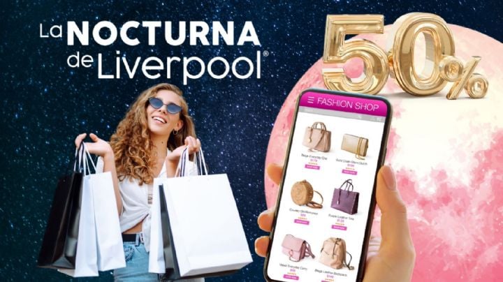 Venta Nocturna Liverpool 2025: 5 Bolsas de marcas de lujo con 50 % de descuento para este 10 de mayo