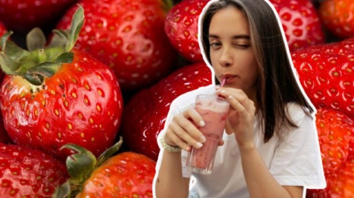 ¿Cómo eliminar las arrugas con licuado de fresa?