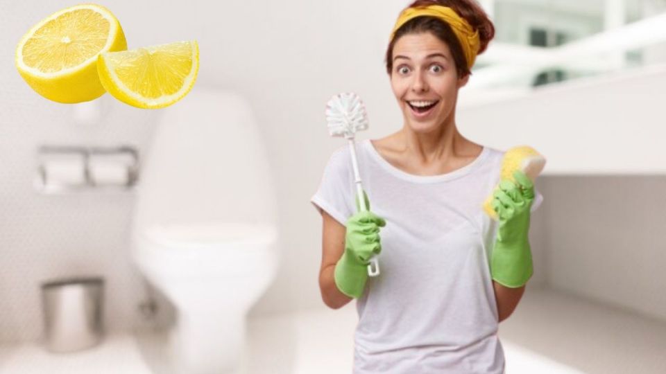 El limón puede eliminar el sarro del inodoro sin usar productos químicos agresivos.