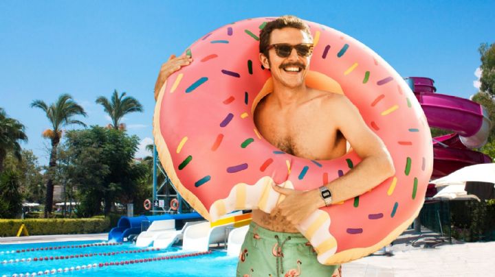 El balneario de Hidalgo con manantial termal y aguas color azul turquesa