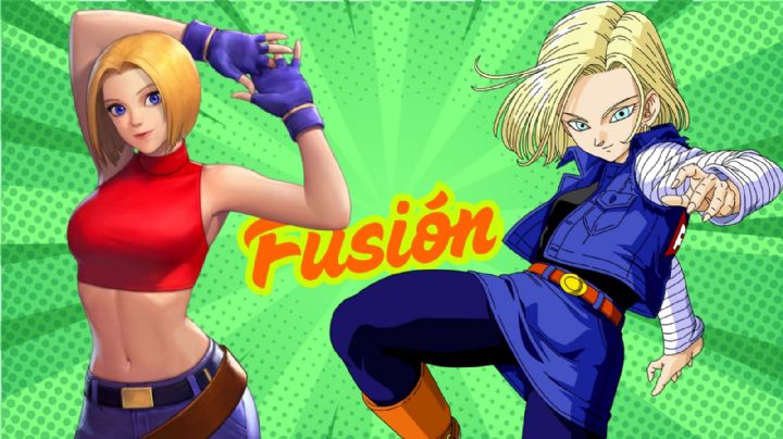 Así luciría la fusión de Androide 18 de Dragon Ball Z y Blue Mary de KOF, según la inteligencia artificial