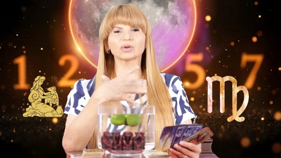 Horóscopo Mhoni Vidente HOY, Martes 03 de Junio 2025: Número de la Suerte y Consejos para Abrir Caminos con Luna en Virgo de cada signo zodiacal.