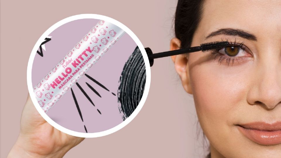 La máscara de pestañas de Hello Kitty que promete alargar tus pestañas.