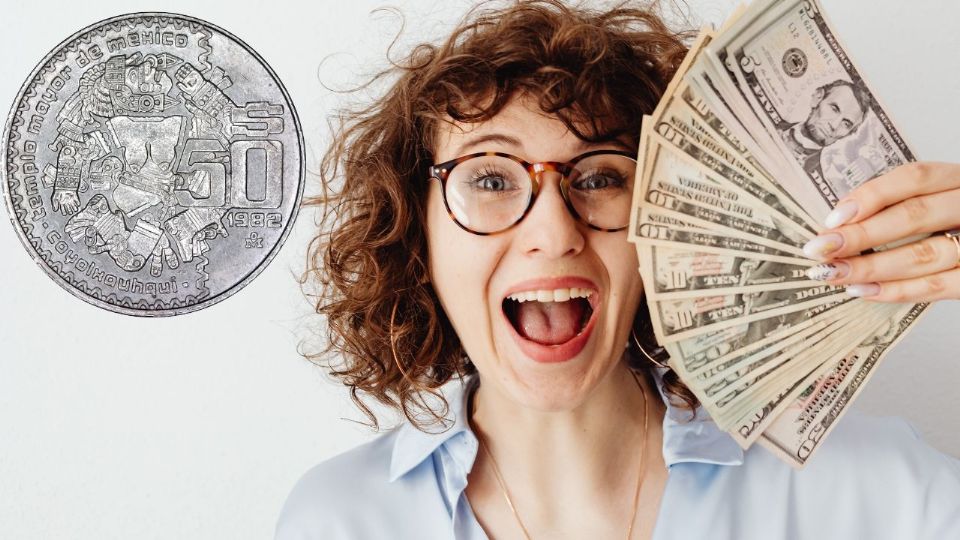 Esta moneda de 50 pesos ya no tiene valor legal como efectivo.
