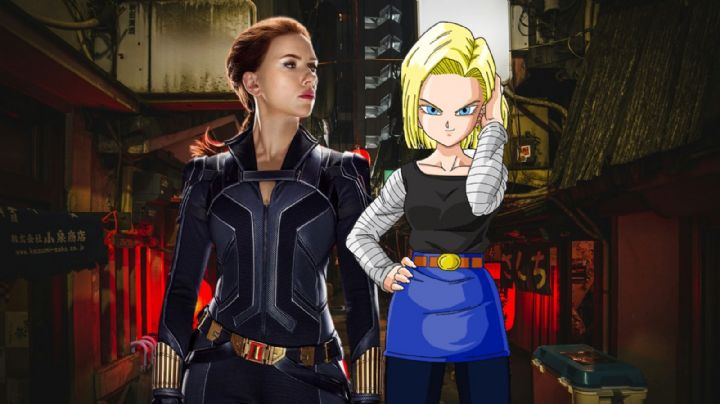 Así luciría la fusión de 'Androide 18' de “Dragón Ball Z” y 'La Viuda Negra' de “Marvel” según la IA