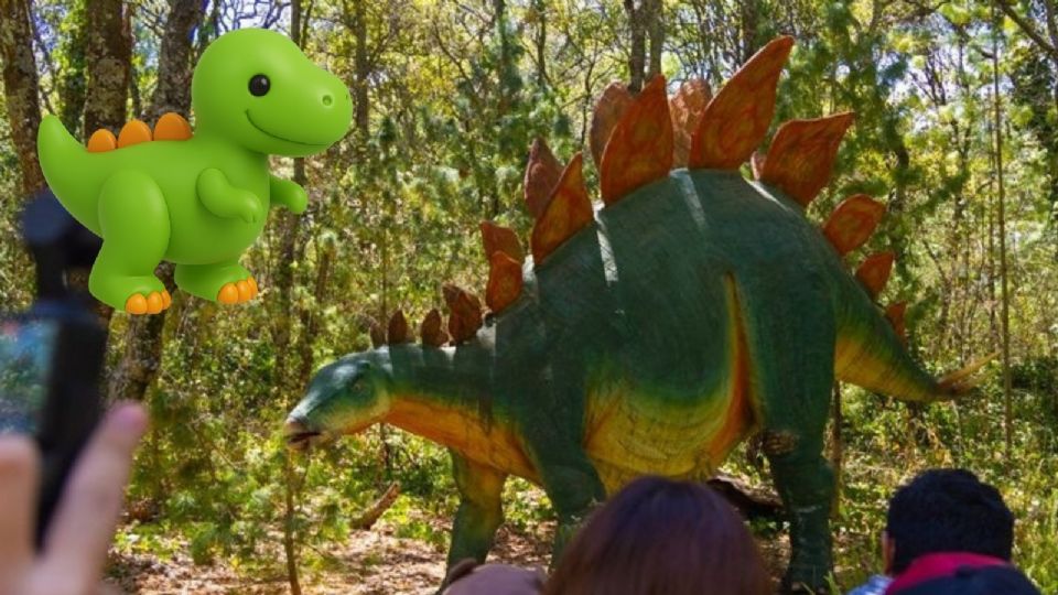 En Bioparque Estrella hay una atracción jurásica donde podrás ver varias especies de dinosaurios a bordo de una lancha.