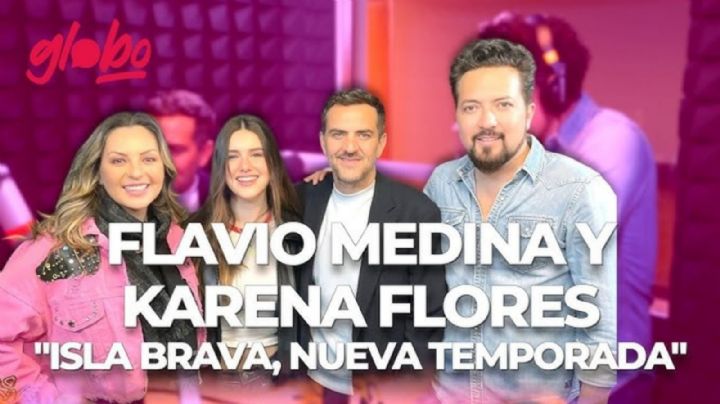 Flavio Medina y Karena Flores nos cuentan todo sobre Isla Brava Temporada 2 | Café Globo