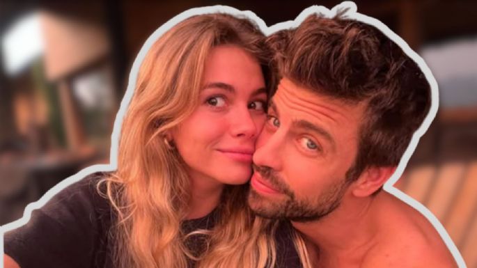 Piqué se muestra con Clara en viaje