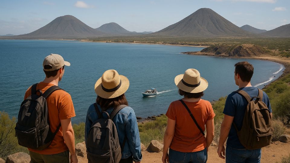 ¿Cuál es el Pueblito de Baja California con volcanes apagados?