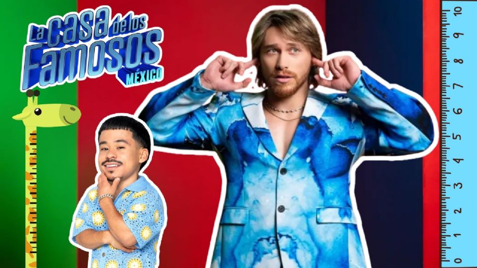 Esta es la diferencia de estatura entre Abelito y Aldo Tamez de Nigris.