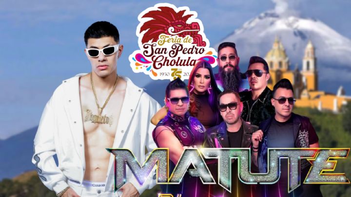 ¡Lo mejor en Puebla! Feria de San Pedro Cholula 2025: Cartel Completo con Matute, Bogueto y más