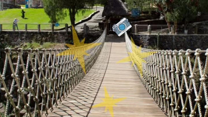 Este pueblo mágico de Hidalgo que tiene un puente colgante tan extremo que pocos cruzan