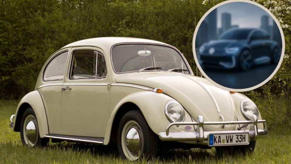 La inteligencia artificial reimagina al VW Beetle para 2025, combinando su icónico diseño clásico con tecnología moderna.