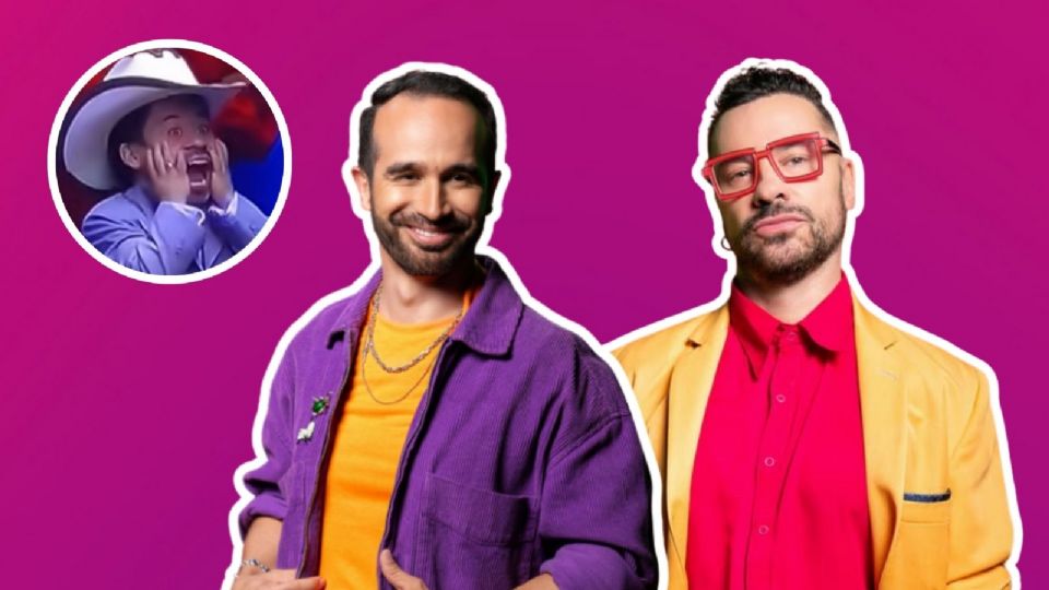 El rostro y los gestos de Abelito dejaron ver una combinación de emociones al beso de Guana y Shinky en LCDLF 3.