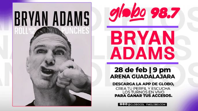 UN SOLO HOMBRE, BRYAN ADAMS EN GDL