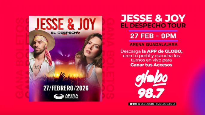 JESSE & JOY LLEGAN A LA CIUDAD EN ESTE 2026