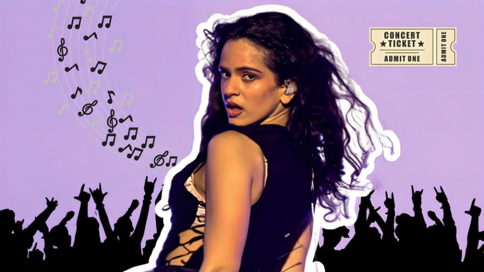 El Lux Tour de Rosalía está dividido en actos, lo que permite desarrollar una historia a lo largo del show.