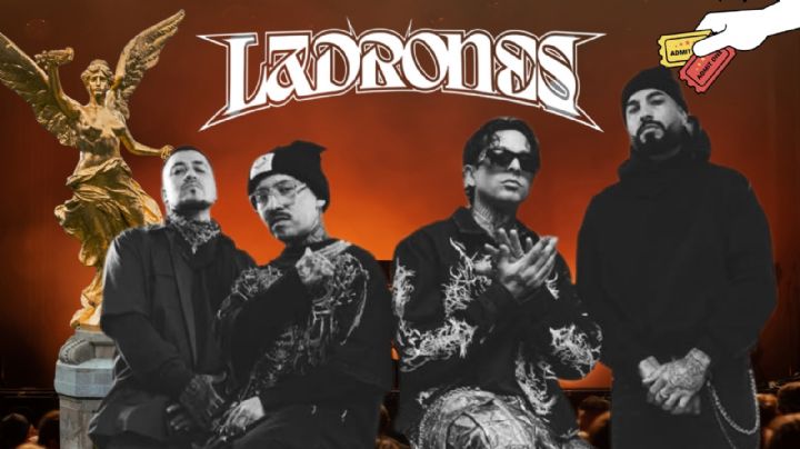 Ladrones México 2026: Fecha, preventa, venta y precio de boletos para su concierto en CDMX