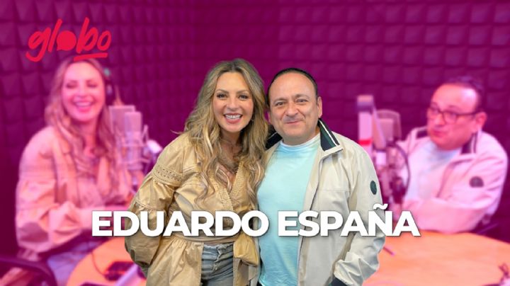 Eduardo España promociona la temporada 20 de Vecinos en Café Globo