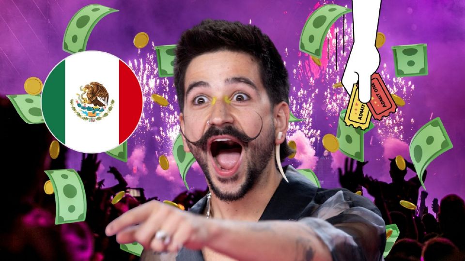 El concierto de Camilo en CDMX forma parte de su nueva gira internacional de 2026: Precio de boletos.
