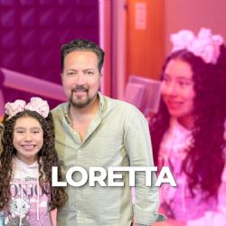 Loretta conquista YouTube con "Muévete": La nueva estrella del pop infantil brilla en Café Globo
