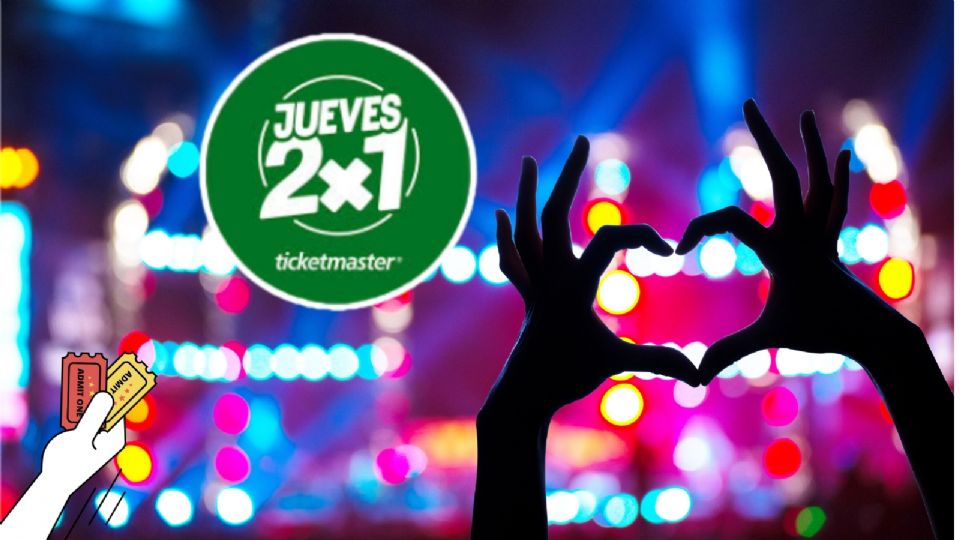 Eventos disponibles en Jueves 2x1 Ticketmaster hoy 16 de abril de 2026.