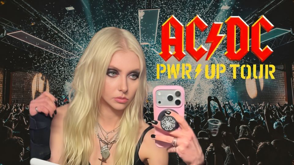 Taylor Momsen con AC/DC en CDMX: quién es y cómo ha logrando conectar con los fans del rock.
